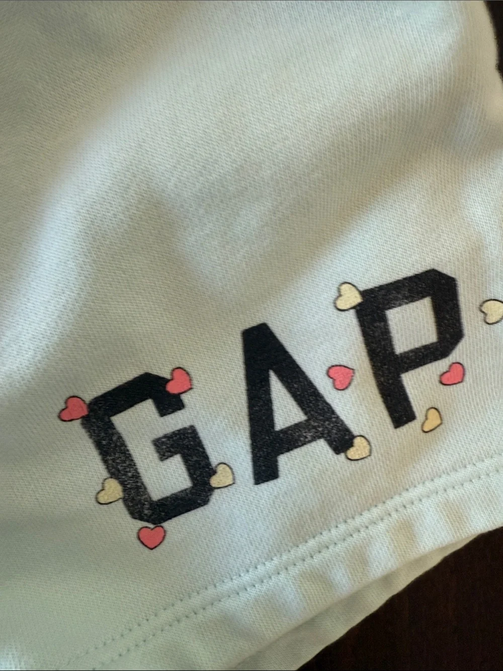 Gap Disney Mint Hoodie with Minnie Pink Bow & Mickey Graphic and matching shorts